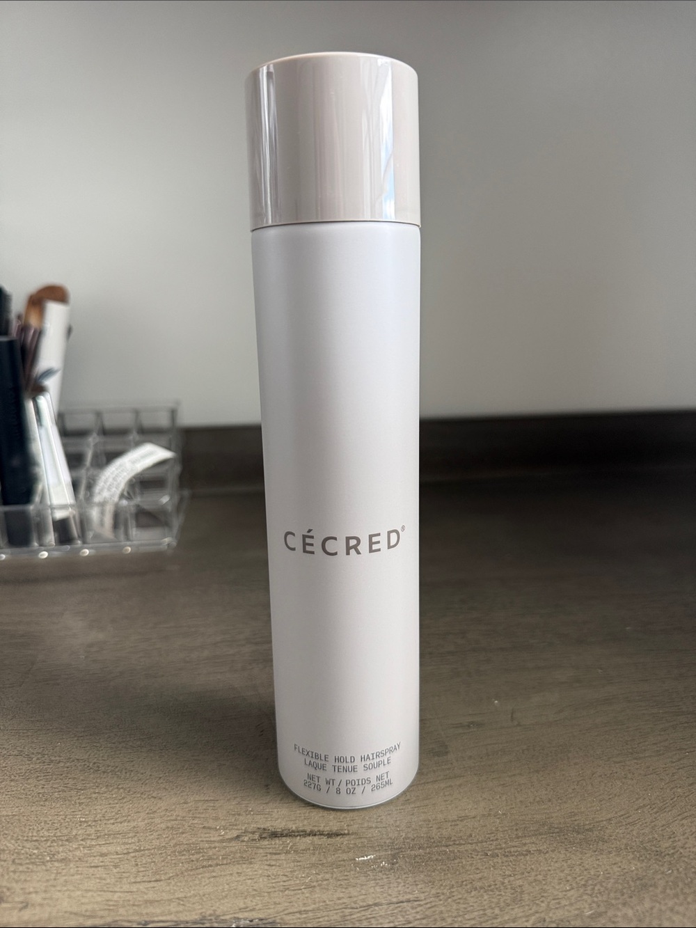 Cécred Flexible Hold Hairspray with heat protection!